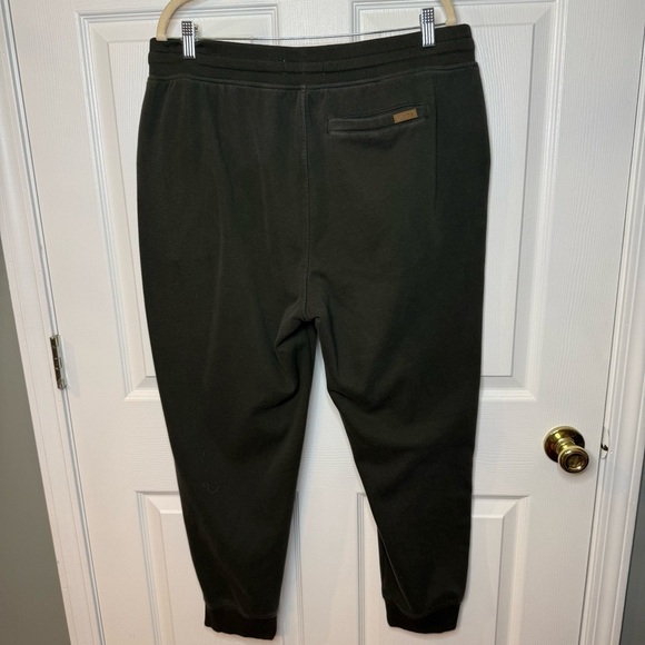 Orvis Green Jogger Sweatpants Elastic Waistband Dark Olive Green Size Men XL GUC - Picture 4 of 8